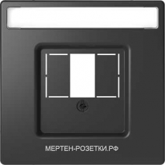 Merten D-Life Розетка USB для подзарядки (антрацит)